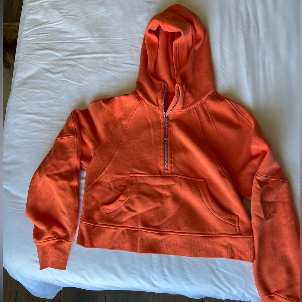 Scuba Oversized Half Zip Hoodie